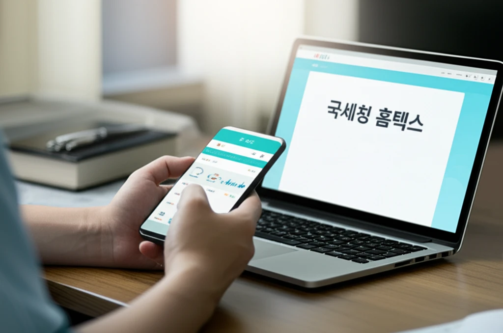 근로자녀장려금 신청 방법 선택 이미지