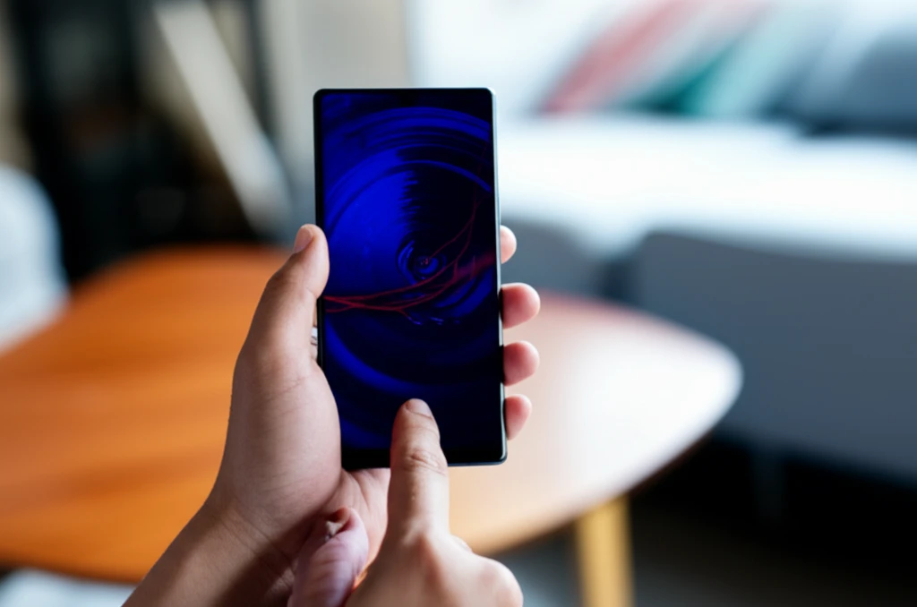 스미싱 문자 예시와 경고 아이콘