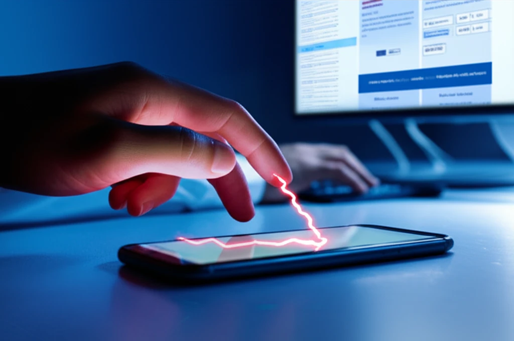 악성 링크 경고 이미지