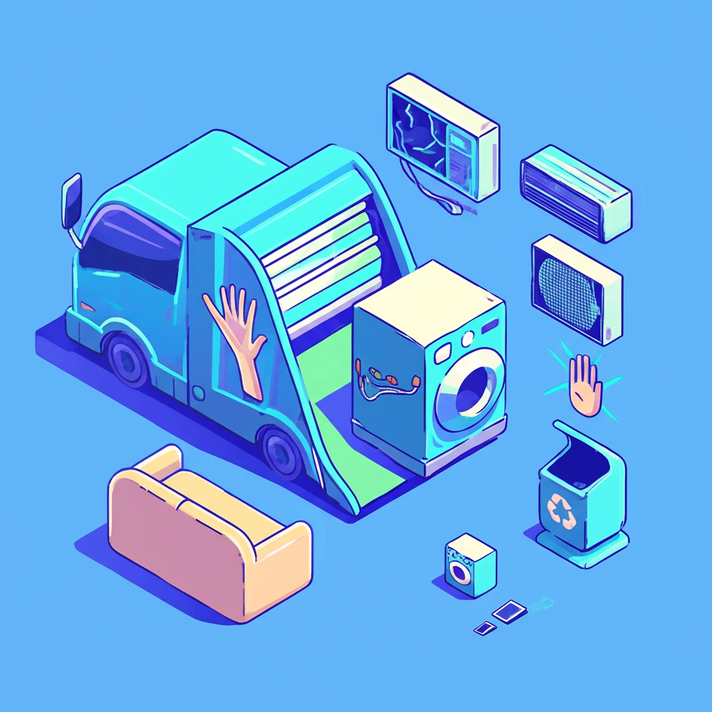 폐가전 무상 방문수거 준비사항 안내