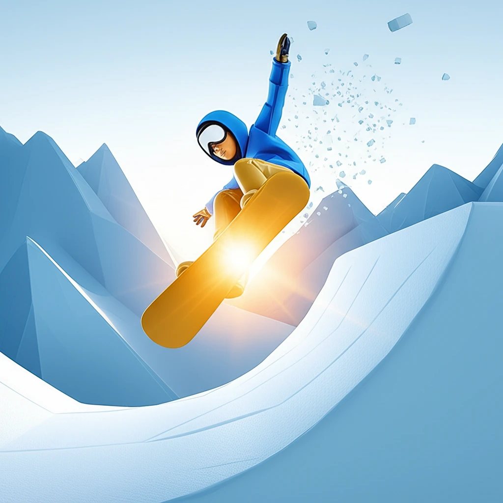 2026 밀라노·코르티나담페초 올림픽 스노보드 금메달리스트 최가온 선수가 경기에서 공중 회전 기술을 완벽하게 수행하고 있는 극사실적인 순간 포착 사진