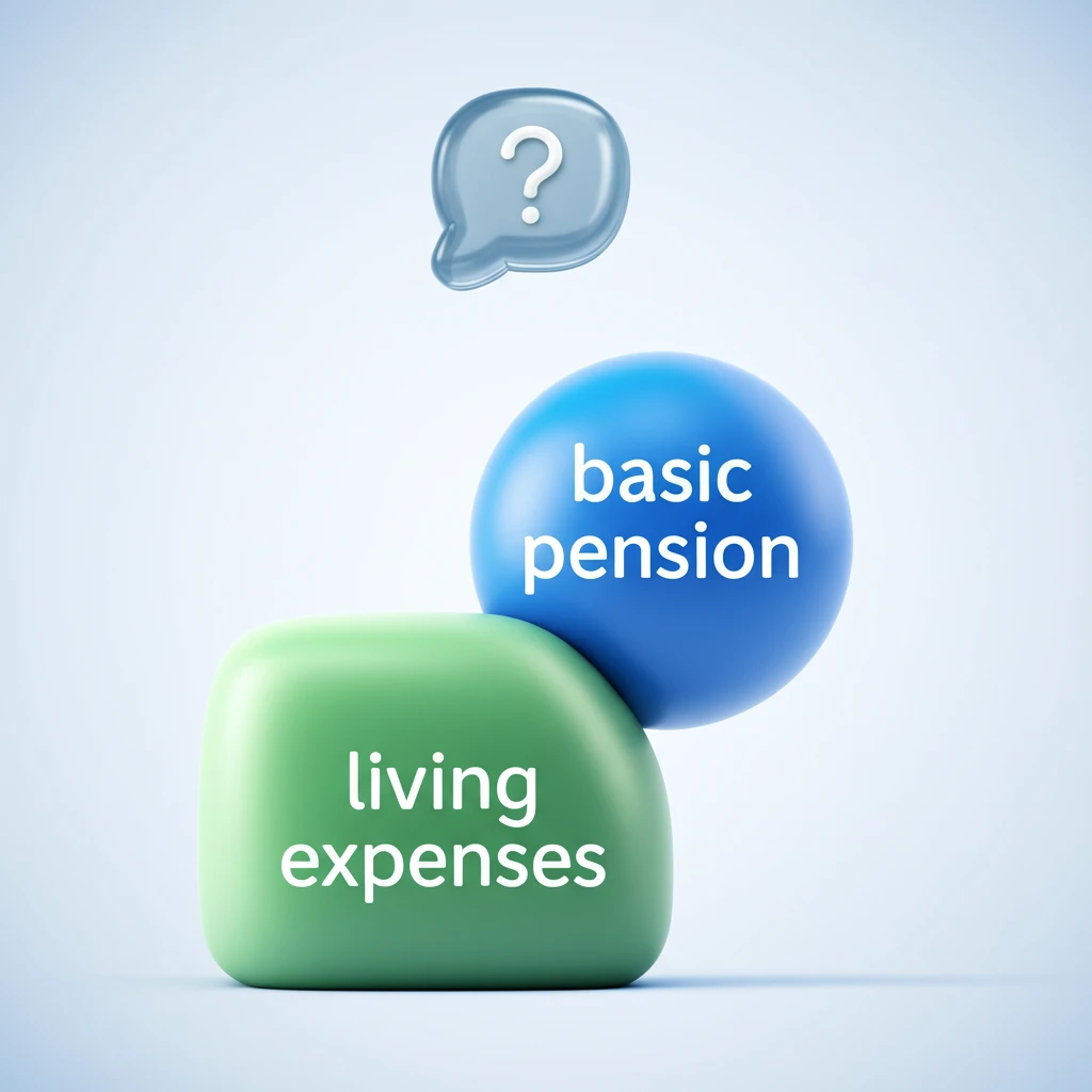 기초연금 신청 전 확인사항을 상징하는 이미지 1