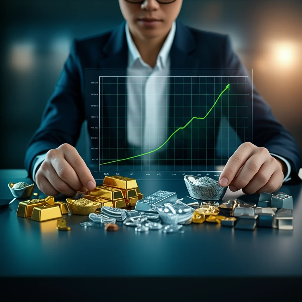 금투자수익률 및 포트폴리오 분산 차트